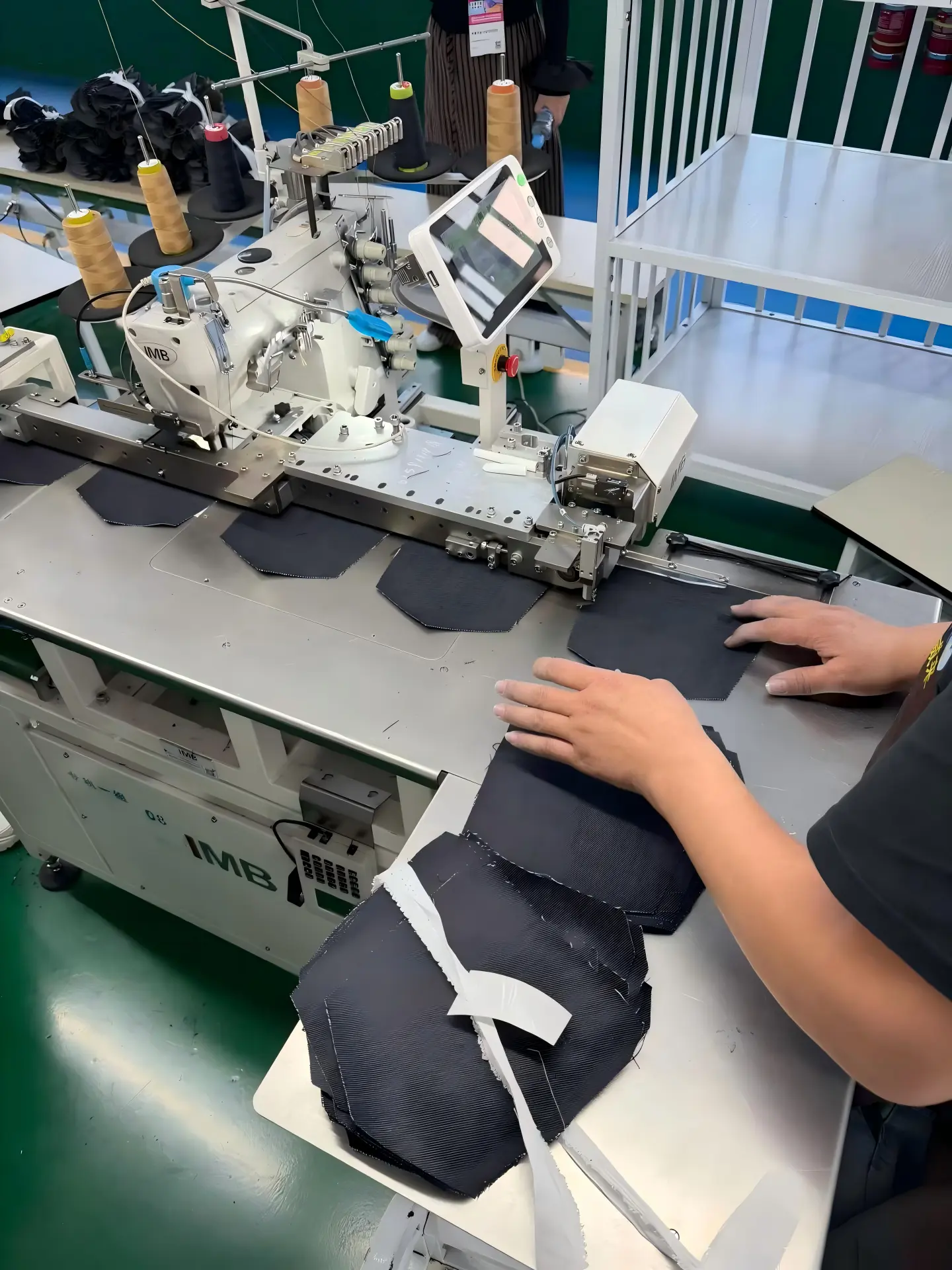 Fabric cutting and production workflow