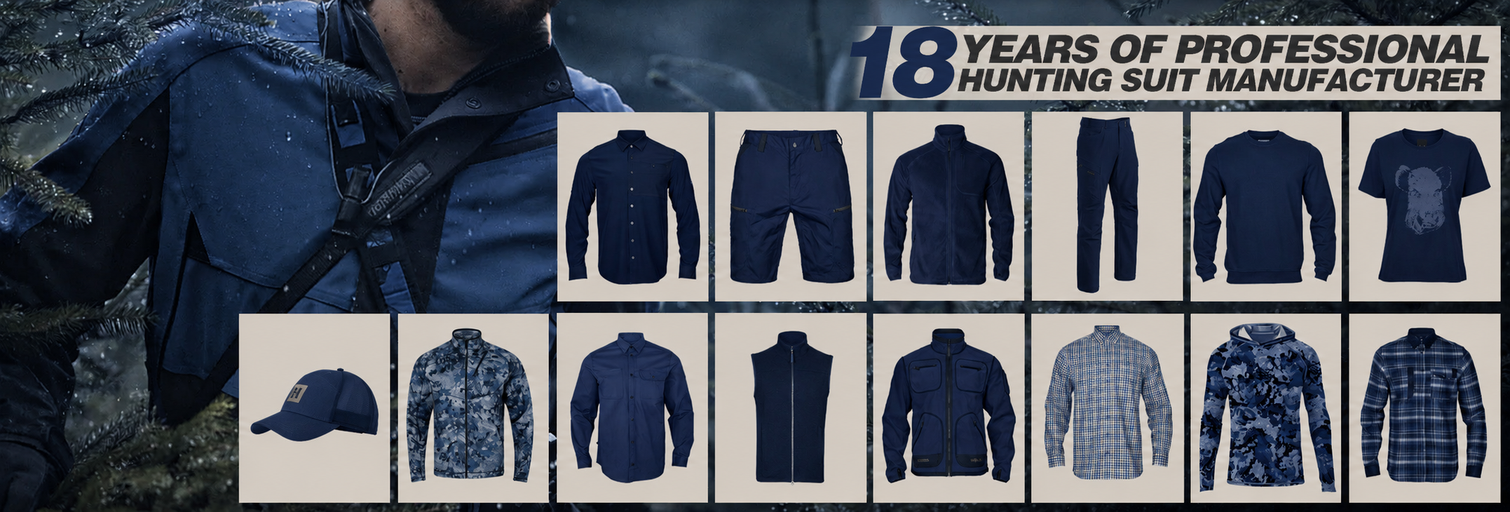 EZ Fishing Wear quality control and team visual