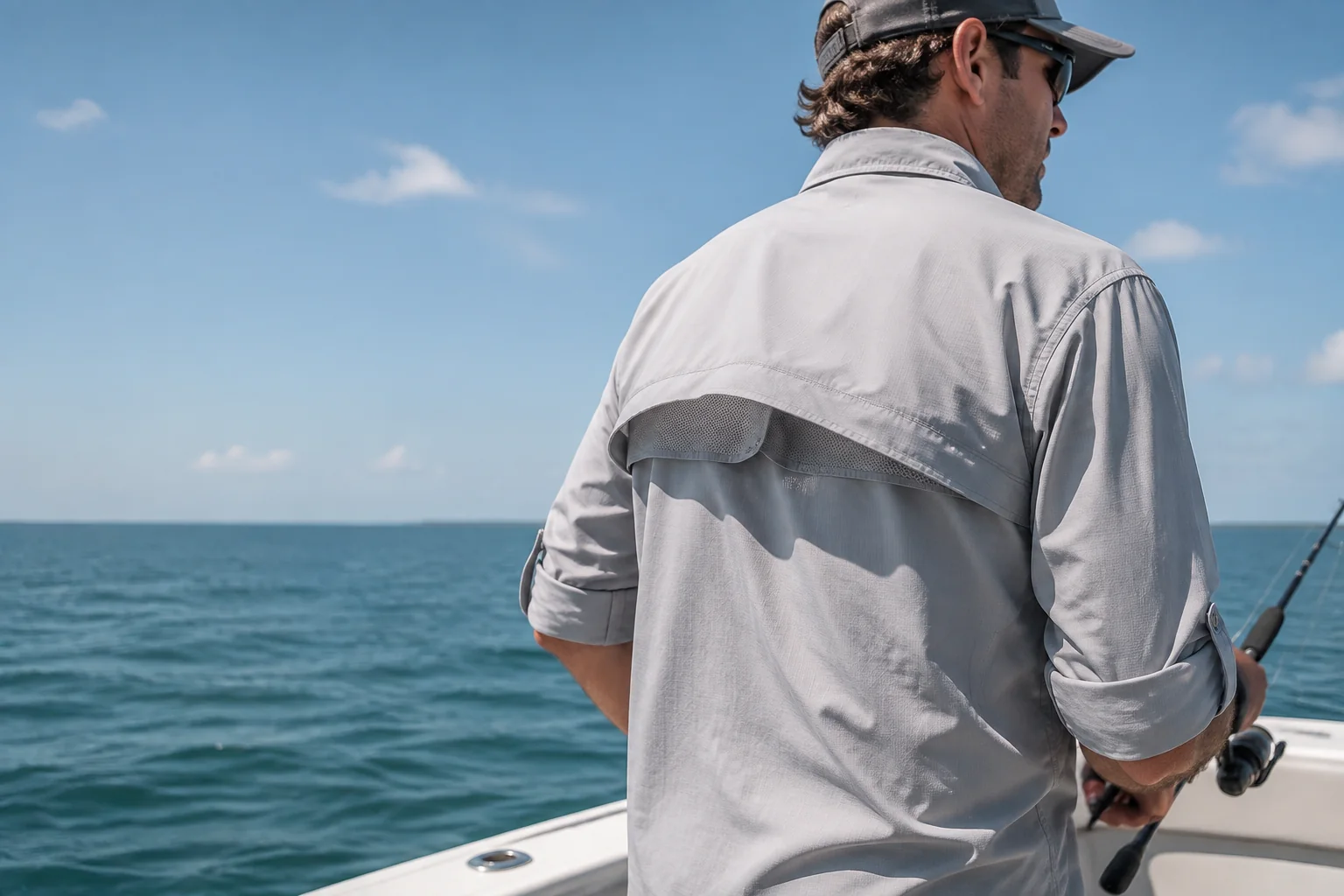 What Makes Button-Up Fishing Shirts Work in Hot Weather? Fabric, Back Vents, UPF and Fit