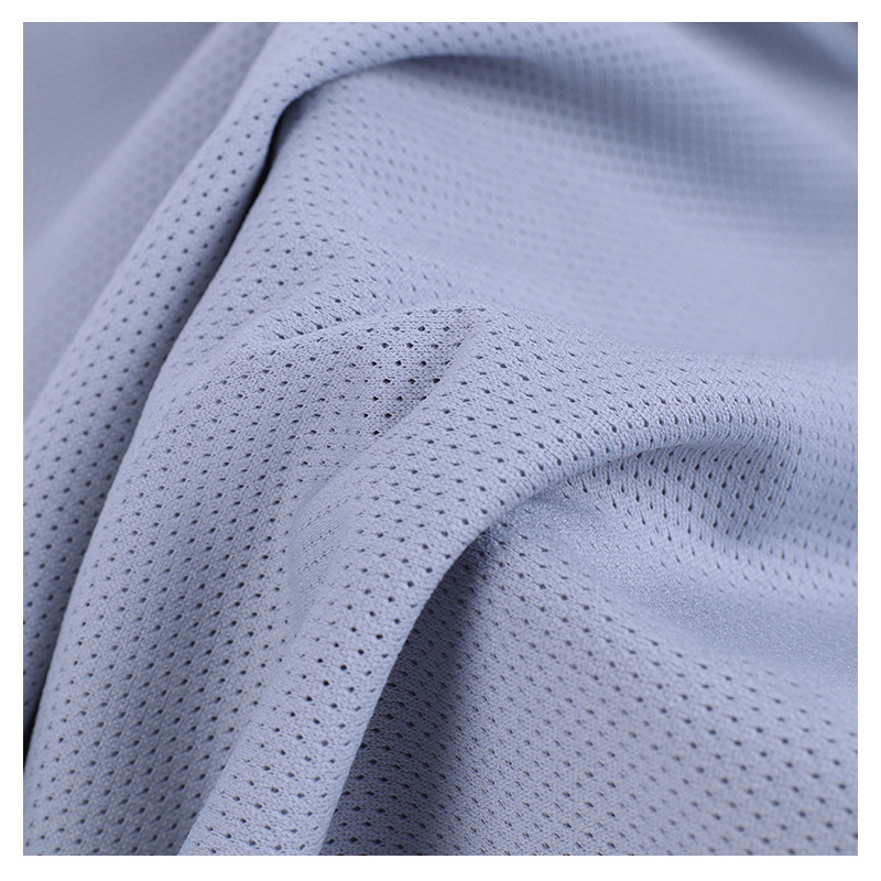 Breathable mesh fabric for ventilated outdoor work shirts